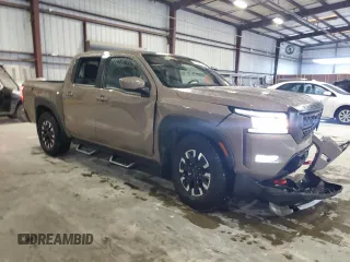 2024 Nissan Frontier SV with VIN 1N6ED1EJ0RN642992, listed as a Copart auction lot 70565784 with 194 mi miles and Salvage Title. Bid and sale history available at carsss.com. Image 4.