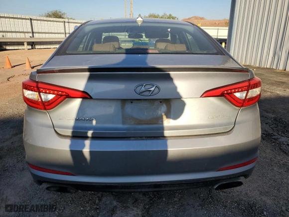 2015 Hyundai Sonata 2.4L Limited with VIN 5NPE34AF1FH258997, listed as a Copart auction lot 74047954 with 120,778 mi miles and Clean Title. Bid and sale history available at carsss.com. Image 6.