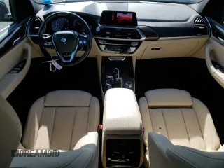 2020 BMW X3 xDrive30i with VIN 5UXTY5C09LLT37671, listed as a Copart auction lot 51134225 with 53,044 mi miles and Salvage Title. Bid and sale history available at DreamBid. Image 8.