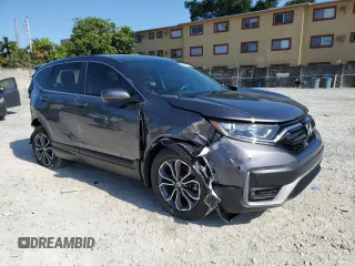 2022 Honda CR-V EX-L with VIN 5J6RW1H86NA013675, listed as a Copart auction lot 56299485 with 29,227 mi miles and Salvage title. Bid and sale history available at DreamBid. Image 4.