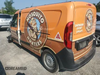 2018 Ram ProMaster City Cargo Tradesman with VIN ZFBERFAB4J6L41479, listed as a Copart auction lot 63806924 with 53,151 mi miles and Salvage Title. Bid and sale history available at DreamBid. Image 2.