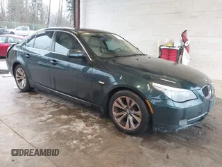 2010 BMW 5 Series 535i with VIN WBANW1C56AC165548, listed as a IAAI auction lot 41253910 with Not Provided miles and . Bid and sale history available at carsss.com. Image 1.