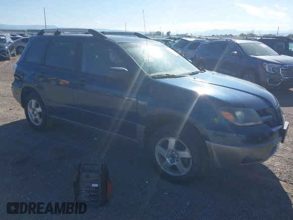 2004 Mitsubishi Outlander z VIN JA4LZ41F44U041155, wystawiony jako IAAI lot #42271924 z przebiegiem 178 492 mil mil oraz . Historia ofert i sprzedaży dostępna na DreamBid. Obrazek 1.