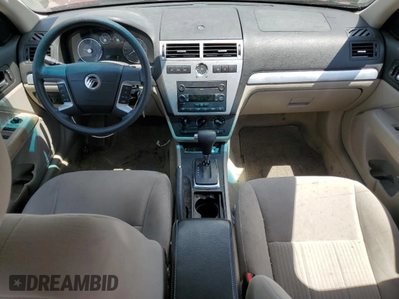 2006 Mercury Milan with VIN 3MEFM07156R603787, listed as a Copart auction lot 63317745 with 83,704 mi miles and Salvage title. Bid and sale history available at DreamBid. Image 8.