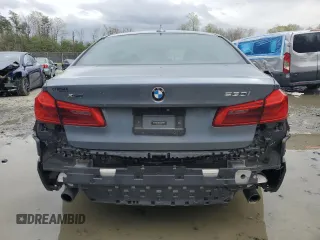2018 BMW 5 Series 530i xDrive with VIN WBAJA7C5XJG908060, listed as a Copart auction lot 51573415 with 78,918 mi miles and Salvage title. Bid and sale history available at DreamBid. Image 6.
