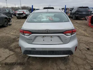2021 Toyota Corolla LE with VIN 5YFEPMAE2MP224370, listed as a Copart auction lot 43966215 with 86,463 mi miles and Non Repairable. Bid and sale history available at carsss.com. Image 6.