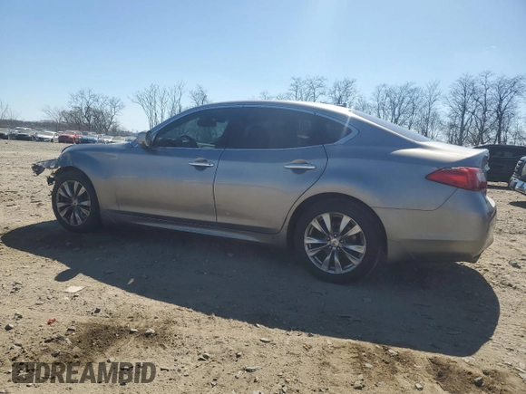 2013 Infiniti M z VIN JN1BY1AP9DM512439, wystawiony jako Copart lot #50368165 z przebiegiem 177 809 mil mil oraz Szkoda całkowita • Salvage title. Historia ofert i sprzedaży dostępna na DreamBid. Obrazek 2.
