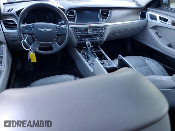 2017 Genesis G80 3.8L z VIN KMHGN4JE5HU199418, wystawiony jako Copart lot #88864925 z przebiegiem 126 904 mil mil oraz Szkoda całkowita • Salvage title. Historia ofert i sprzedaży dostępna na DreamBid. Obrazek 8.