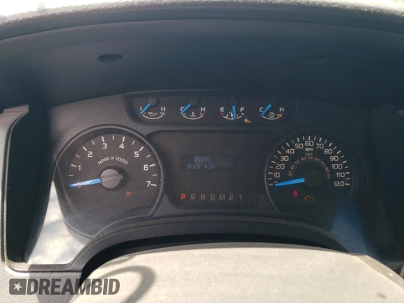 2013 Ford F-150 XL with VIN 1FTMF1EM0DKF06830, listed as a Copart auction lot 48296765 with 160,430 mi miles and Salvage title. Bid and sale history available at DreamBid. Image 9.