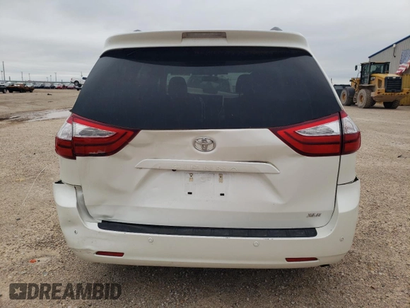 2017 Toyota Sienna XLE Auto Access Seat with VIN 5TDYZ3DC1HS898650, listed as a Copart auction lot 55153815 with 112,393 mi miles and Salvage title. Bid and sale history available at DreamBid. Image 6.