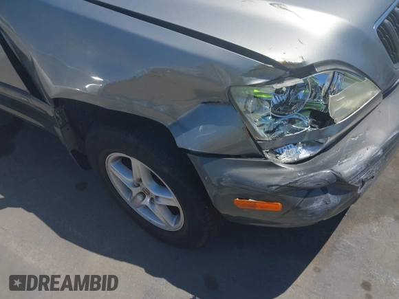 2001 Lexus RX 300 with VIN JTJGF10U810113697, listed as a IAAI auction lot 42215644 with 221,419 mi miles and . Bid and sale history available at DreamBid. Image 6.