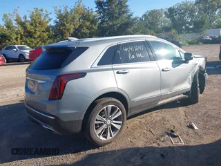 2023 Cadillac XT5 AWD Premium Luxury with VIN 1GYKNDRSXPZ150235, listed as a IAAI auction lot 40412645 with 22,072 mi miles and . Bid and sale history available at DreamBid. Image 4.