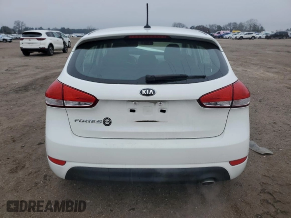 2018 Kia Forte LX with VIN KNAFK5A84J5772959, listed as a Copart auction lot 46408545 with 53,577 mi miles and Non Repairable. Bid and sale history available at carsss.com. Image 6.