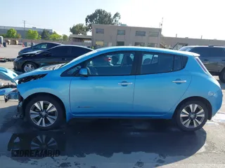 2015 Nissan LEAF S with VIN 1N4AZ0CP6FC330483, listed as a IAAI auction lot 42217559 with 35,216 mi miles and . Bid and sale history available at DreamBid. Image 15.