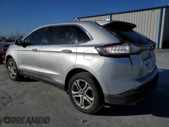 2016 Ford Edge Titanium with VIN 2FMPK4K92GBB43743, listed as a Copart auction lot 82687633 with 151,311 mi miles and Salvage Title. Bid and sale history available at carsss.com. Image 2.