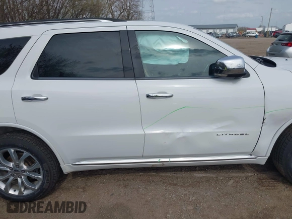 2016 Dodge Durango Citadel with VIN 1C4RDJEGXGC331569, listed as a IAAI auction lot 41933753 with 131,420 mi miles and . Bid and sale history available at DreamBid. Image 13.