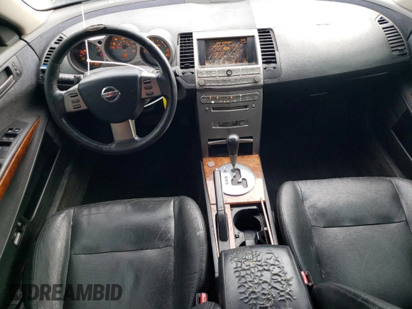 2004 Nissan Maxima SL with VIN 1N4BA41E74C920810, listed as a Copart auction lot 51004075 with 201,518 mi miles and Salvage Title. Bid and sale history available at DreamBid. Image 8.