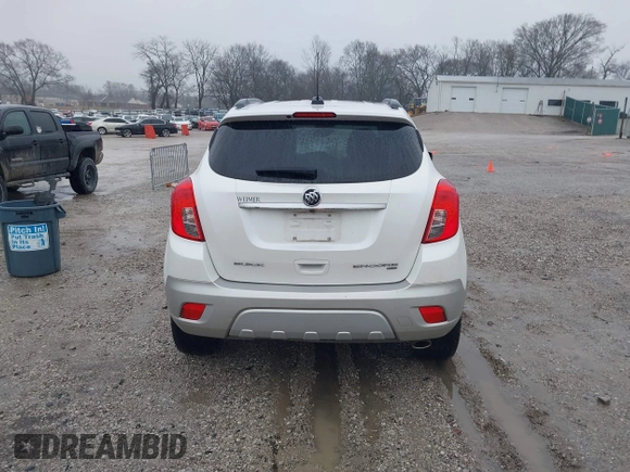 2016 Buick Encore Leather with VIN KL4CJGSB2GB724332, listed as a IAAI auction lot 41547091 with 61,096 mi miles. Bid and sale history available at carsss.com. Image 17.