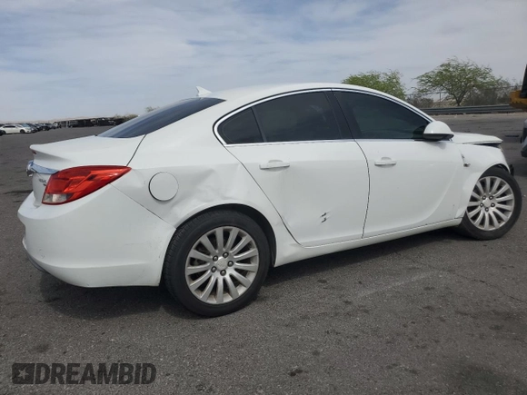 2011 Buick Regal CXL RL1 with VIN W04GN5EC2B1034061, listed as a Copart auction lot 56745145 with 133,438 mi miles and Salvage title. Bid and sale history available at DreamBid. Image 3.