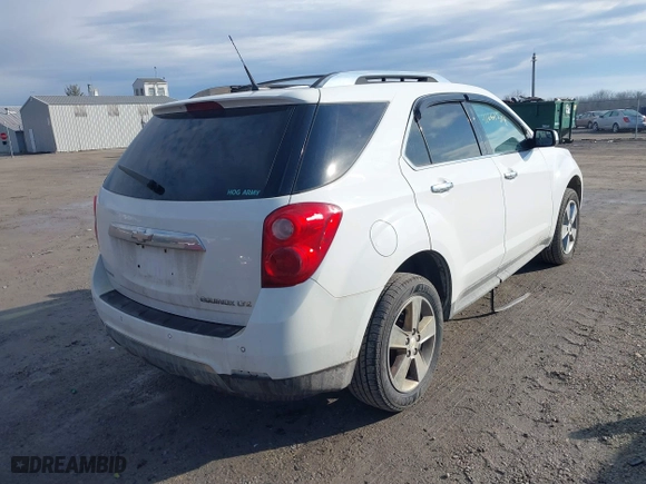 2012 Chevrolet Equinox LTZ with VIN 2GNALFEK0C1338118, listed as a IAAI auction lot 41661314 with 236,978 mi miles. Bid and sale history available at carsss.com. Image 4.