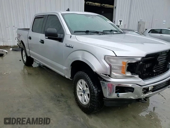 2019 Ford F-150 XL with VIN 1FTEW1EB6KFC11286, listed as a Copart auction lot 44954825 with 105,779 mi miles and Salvage Title. Bid and sale history available at carsss.com. Image 14.