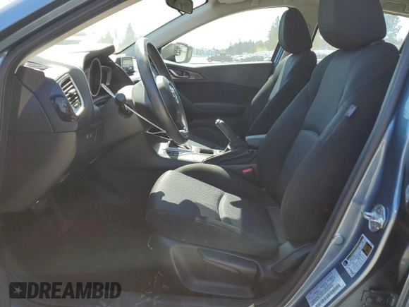 2014 Mazda 3 i Sport with VIN JM1BM1K74E1208588, listed as a Copart auction lot 53401005 with 48,636 mi miles and Salvage Title. Bid and sale history available at carsss.com. Image 7.