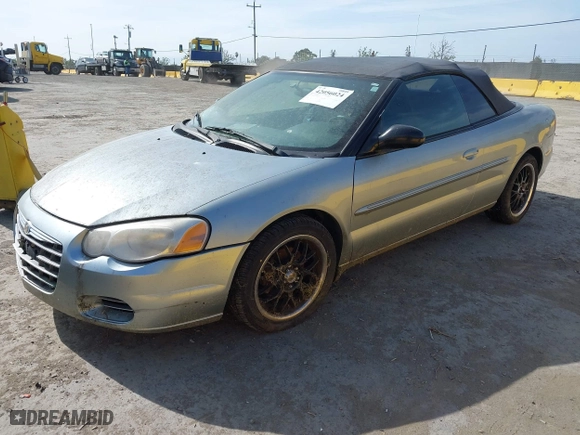 2004 Chrysler Sebring LX with VIN 1C3EL45X04N152674, listed as a IAAI auction lot 42056024 with 88,773 mi miles. Bid and sale history available at carsss.com. Image 2.