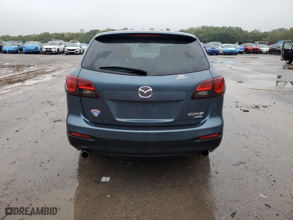 2015 Mazda CX-9 Sport with VIN JM3TB3BV4F0462837, listed as a Copart auction lot 72852164 with 109,254 mi miles and Salvage Title. Bid and sale history available at carsss.com. Image 6.