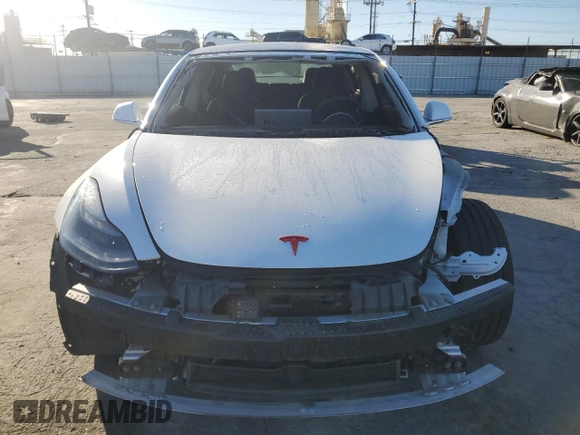 2020 Tesla Model 3 Long Range with VIN 5YJ3E1EB0LF665887, listed as a Copart auction lot 48985245 with 50,309 mi miles and Salvage Title. Bid and sale history available at DreamBid. Image 5.
