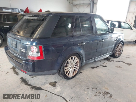 2011 Land Rover Range Rover Sport SC with VIN SALSH2E44BA706256, listed as a IAAI auction lot 42847478 with 99,466 mi miles and . Bid and sale history available at DreamBid. Image 4.