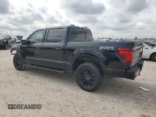 2024 Ford F-150 XLT with VIN 1FTFW3L85RFA04020, listed as a Copart auction lot 55082065 with 8,641 mi miles and Salvage Title. Bid and sale history available at carsss.com. Image 2.