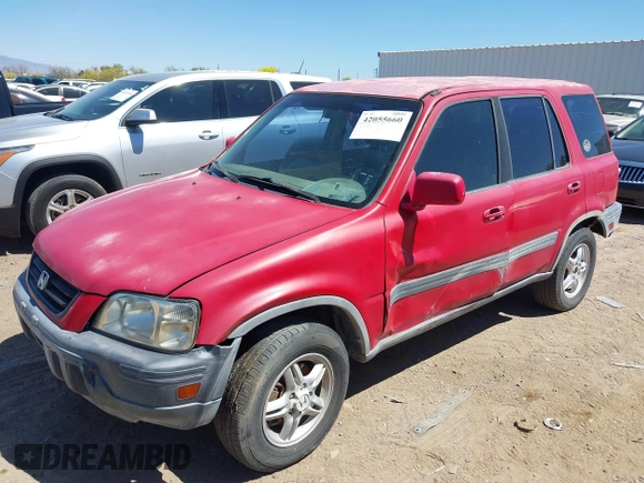 1999 Honda CR-V EX with VIN JHLRD1863XC005506, listed as a IAAI auction lot 42055660 with 240,048 mi miles. Bid and sale history available at carsss.com. Image 2.