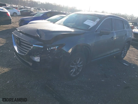 2022 Mazda CX-9 Touring with VIN JM3TCBCYXN0605336, listed as a IAAI auction lot 41222449 with 45,562 mi miles. Bid and sale history available at carsss.com. Image 18.