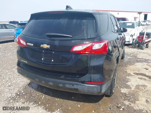 2020 Chevrolet Equinox LS with VIN 2GNAXHEV8L6266968, listed as a IAAI auction lot 41865932 with 50,657 mi miles. Bid and sale history available at carsss.com. Image 4.