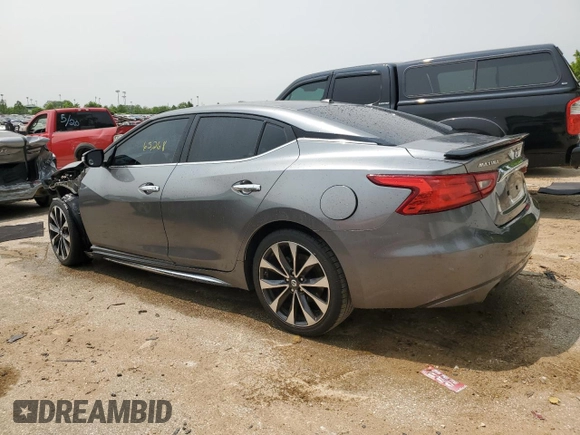 2016 Nissan Maxima S with VIN 1N4AA6AP9GC404199, listed as a Copart auction lot 53815993 with 65,268 mi miles and Salvage Title. Bid and sale history available at DreamBid. Image 2.