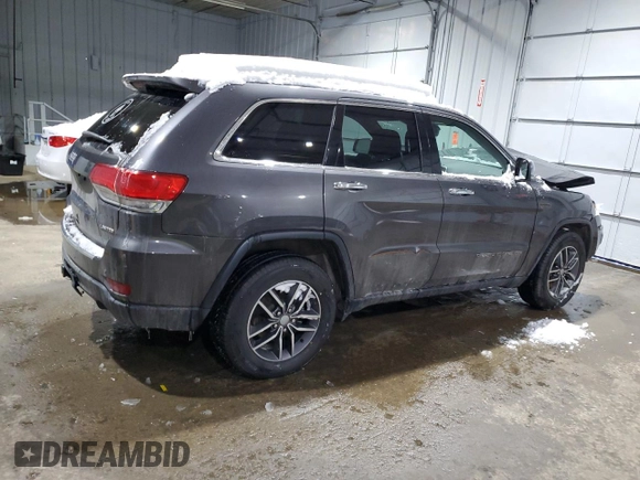 2018 Jeep Grand Cherokee Limited with VIN 1C4RJFBG2JC368181, listed as a Copart auction lot 45373915 with 69,689 mi miles and Salvage Title. Bid and sale history available at DreamBid. Image 3.