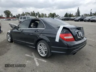 2014 Mercedes-Benz C C 250 Sport with VIN WDDGF4HB4ER303091, listed as a Copart auction lot 54742345 with Not Provided miles and Non Repairable. Bid and sale history available at carsss.com. Image 2.