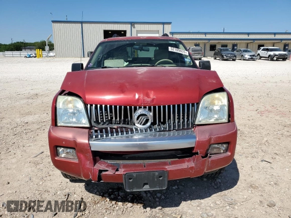 2006 Mercury Mountaineer Convenience with VIN 4M2EU36E06UJ08953, listed as a Copart auction lot 52189455 with 115,681 mi miles and Salvage Title. Bid and sale history available at carsss.com. Image 5.