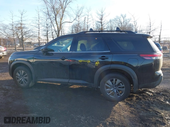 2024 Nissan Pathfinder SV with VIN 5N1DR3BC9RC267290, listed as a IAAI auction lot 41577880 with 4,192 mi miles and . Bid and sale history available at DreamBid. Image 14.