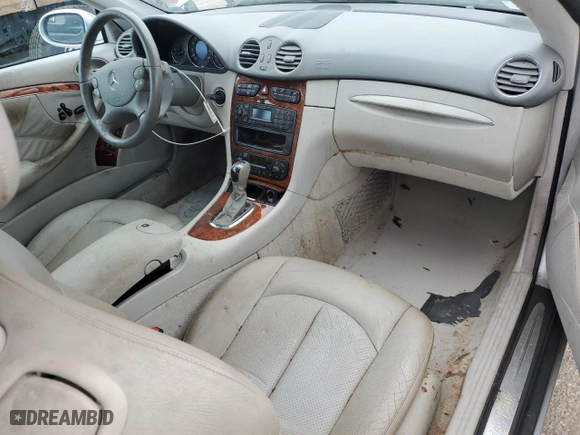 2003 Mercedes-Benz CLK-Class 5.0L with VIN WDBTJ75J13F041726, listed as a Copart auction lot 53524515 with 42,233 mi miles and Clean Title. Bid and sale history available at carsss.com. Image 8.