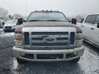 2008 Ford Super Duty F-350 DRW XL with VIN 1FTWW33R08EA64106, listed as a Copart auction lot 45463525 with 91,850 mi miles and Salvage Title. Bid and sale history available at carsss.com. Image 5.