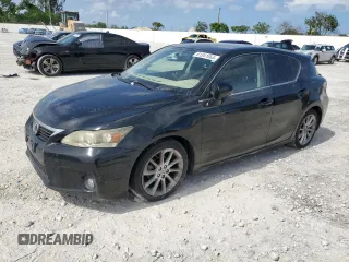 2011 Lexus CT 200h with VIN JTHKD5BH8B2012657, listed as a Copart auction lot 61341065 with 160,625 mi miles and Clean title. Bid and sale history available at DreamBid. Image 1.