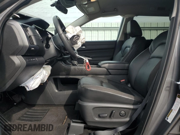 2023 Nissan Pathfinder SL with VIN 5N1DR3CC1PC234294, listed as a Copart auction lot 49894495 with 29,442 mi miles and Salvage title. Bid and sale history available at DreamBid. Image 7.
