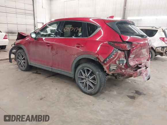 2018 Mazda CX-5 Grand Touring with VIN JM3KFBDM5J0414013, listed as a IAAI auction lot 42013479 with 88,225 mi miles and . Bid and sale history available at DreamBid. Image 3.