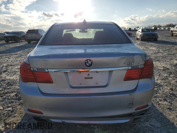 2011 BMW 7 Series 750Li xDrive with VIN WBAKC8C52BC431895, listed as a Copart auction lot 84805664 with 164,704 mi miles and Clean Title. Bid and sale history available at carsss.com. Image 6.