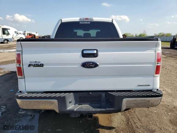 2013 Ford F-150 XL with VIN 1FTFW1CFXDKE20745, listed as a Copart auction lot 49676585 with 116,497 mi miles and Salvage Title. Bid and sale history available at carsss.com. Image 6.