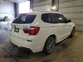 2017 BMW X3 xDrive28i with VIN 5UXWX9C38H0W66825, listed as a Copart auction lot 86734694 with 99,251 mi miles and Salvage Title. Bid and sale history available at DreamBid. Image 3.