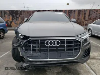 2019 Audi Q8 Premium with VIN WA1AVAF19KD016537, listed as a Copart auction lot 47663195 with 70,409 mi miles and Salvage Title. Bid and sale history available at carsss.com. Image 5.