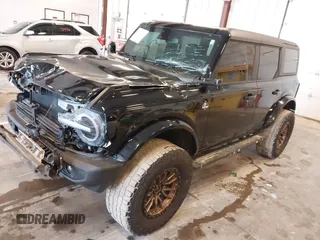2022 Ford Bronco with VIN 1FMDE5DH0NLB06451, listed as a IAAI auction lot 42060509 with 55,624 mi miles and . Bid and sale history available at DreamBid. Image 17.