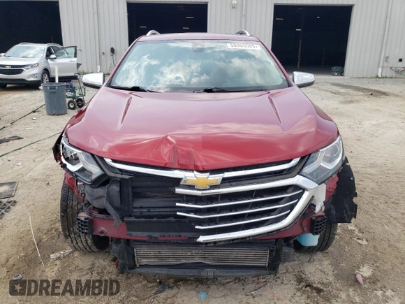 2021 Chevrolet Equinox Premier with VIN 2GNAXNEV4M6141868, listed as a Copart auction lot 58905505 with 98,330 mi miles and Non repairable. Bid and sale history available at DreamBid. Image 5.